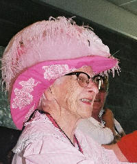Kay Elder at the Centennial Homecoming in 2004